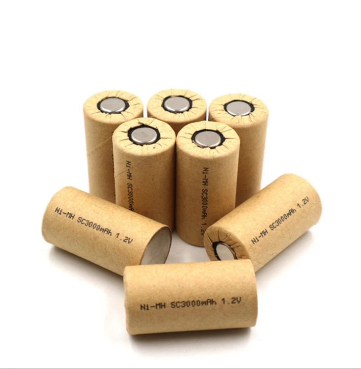1.2 V 3000mah Batterija Rikarikabbli