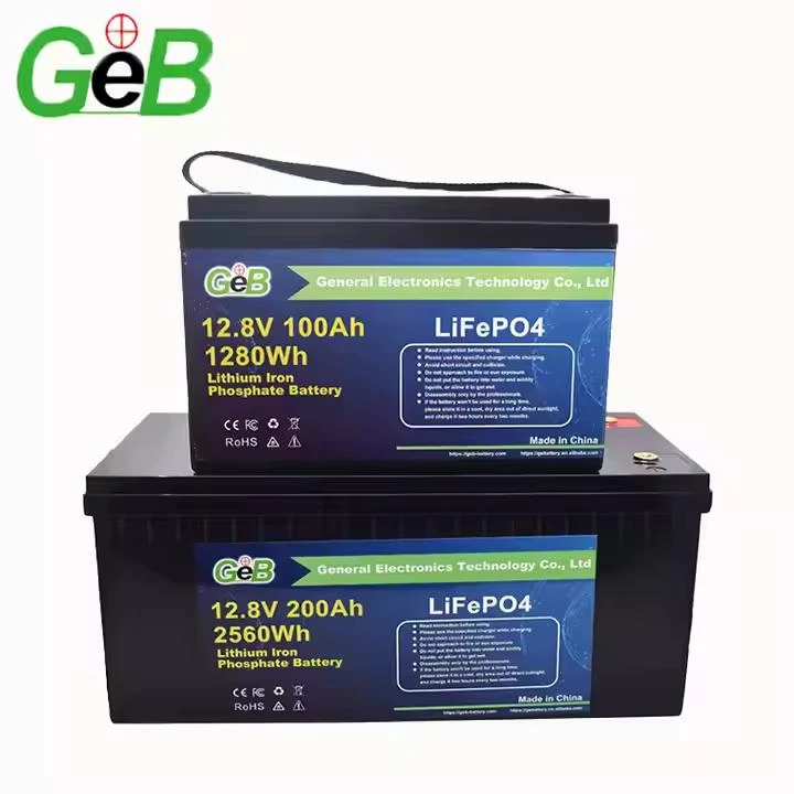 Batterija tal-karrett tal-golf tal-litju 12v